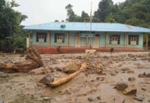 Eight Killed, Dozens Missing After Landslide Hits Flood-Stricken Pangtara Township Landslide affected area