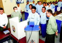 SAC PROMULGATES LAW TO PROTECT ITS PLANNED ELECTIONS: Junta gearing up to materialize its road-map Myanmar UEC