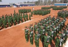 PNO and Junta Demand Monthly Conscription Fees From Hopong Villagers PNO PNA Militiamen
