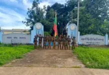 Junta Troops Beat Civilian, Loot Homes, and Block IDPs in Nawng Ping Junta forces present in Nawng Ping amid ongoing clashes and reported looting