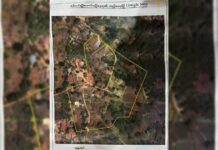 Shan State Authorities Order Evictions in Kalaw, Citing “Former Military Land” Map of the disputed area