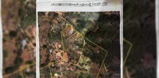 Shan State Authorities Order Evictions in Kalaw, Citing “Former Military Land” Map of the disputed area
