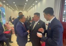 JUNTA’S ATTENDANCE OF SCO AND WWII VICTORY CELEBRATION: Will SSPC be able to used its increased legitimacy stature to crush anti-junta opposition groups? Min Aung Hlaing shakes hands with North Korean leader Kim Jong Un