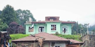 Myanmar Military Conducts Airstrikes on TNLA-Held Mongkut, Damaging Homes Myanmar military airstrike damages building in Shan State