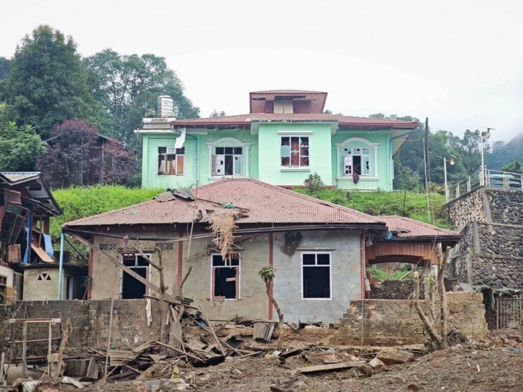 Myanmar military airstrike damages building in Shan State