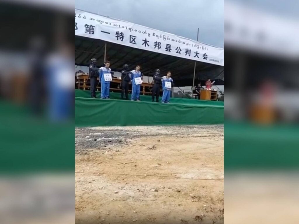 Public executions in Hsenwi