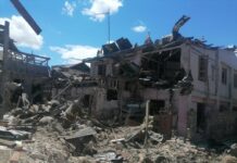 IDPs Remain Unable to Return Home After Military Recaptures Townships A house damaged during recent fighting in northern Shan State