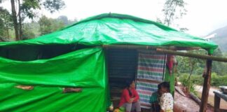 Thousands Flee Western Pai Khun as Junta Forces Burn Villages IDPs from Pai Khun shelter in makeshift camps after junta attacks