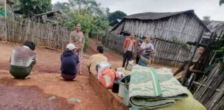 Landmine Casualties Mount as Fighting Intensifies in Kyaukme Internally displaced persons (IDPs) in Namtu Township, northern Shan State