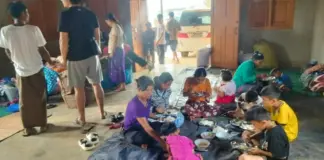 Thousands Flee Namtu and Hsipaw as Military Airstrikes Devastate Shan Towns Internally displaced persons (IDPs) sheltering in Namtu