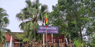 Junta Arrests Suspected TNLA Affiliates, Seizes Homes in Kyaukme Junta troops in Kyaukme