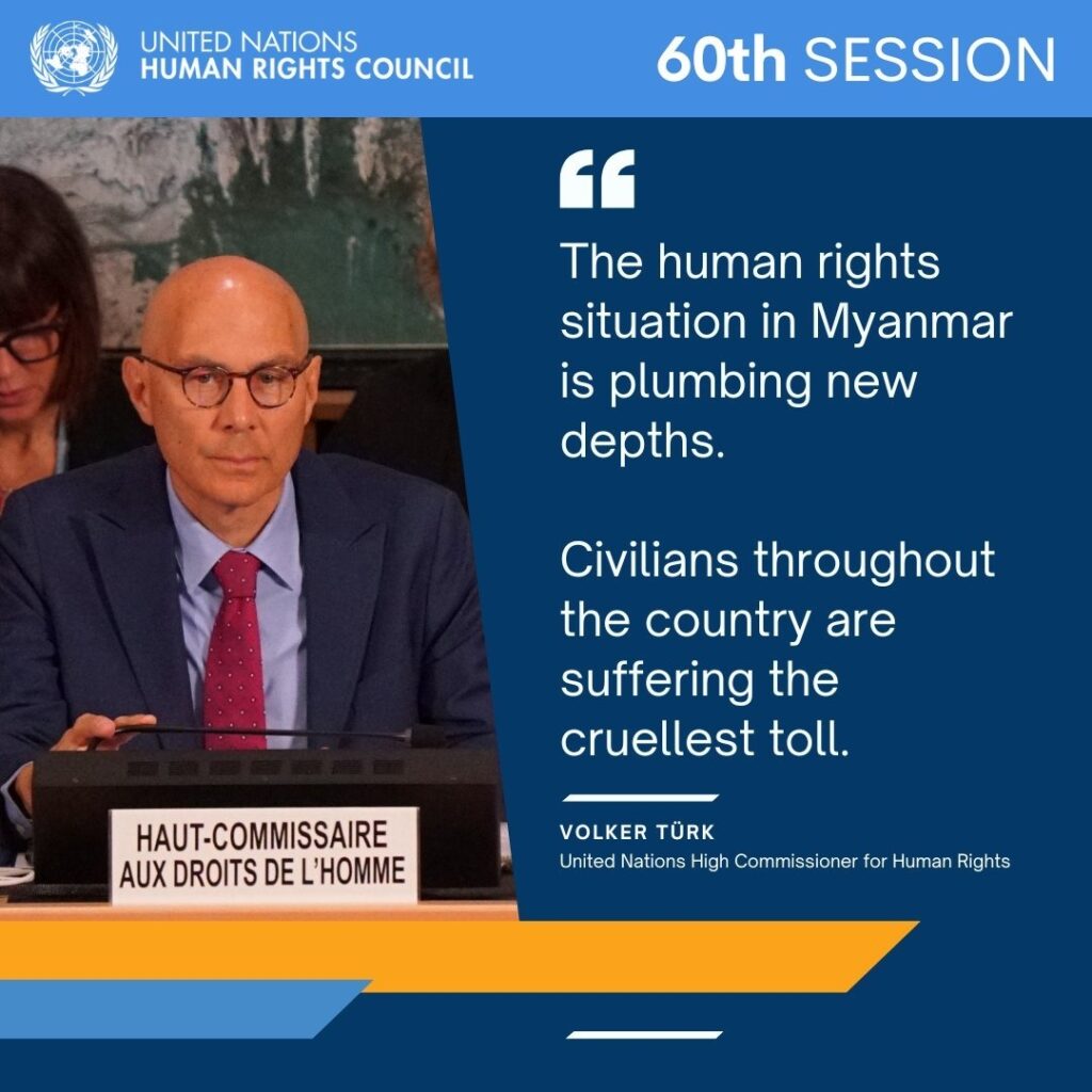 High Commissioner for Human Rights Volker Türk