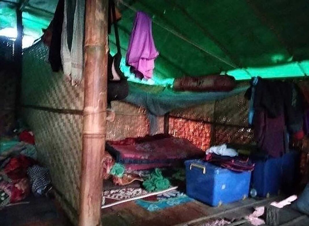 IDPs shelter in Hsihseng