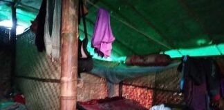 IDPs Face Starvation Amid Aid Shortage in Southern Shan State IDPs shelter in Hsihseng