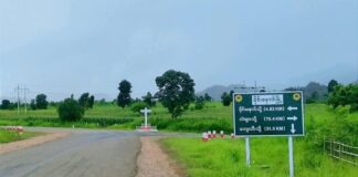 Cyber-Scam Compounds Continue Operating in Central Shan State Under Junta-Aligned Militias Intersection between Mong Nawng and Laikha in Southern Shan State