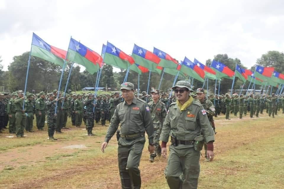 PNO PNA militiamen in southern Shan State PNO PNA militiamen in southern Shan State