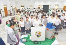 Female Candidates Increase as Parties Struggle to Fill Seats in Military-Staged Vote Event held by the junta appointed Union Election Commission (UEC)