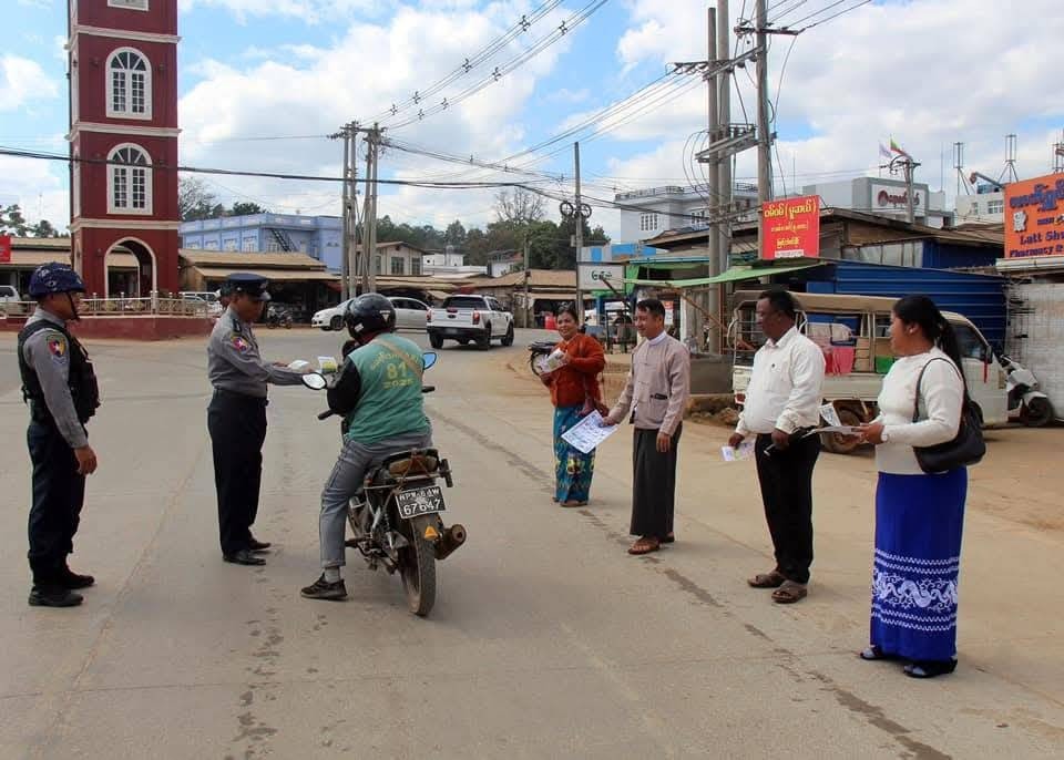 Junta planned election activity in Namsang Junta planned election activity in Namsang