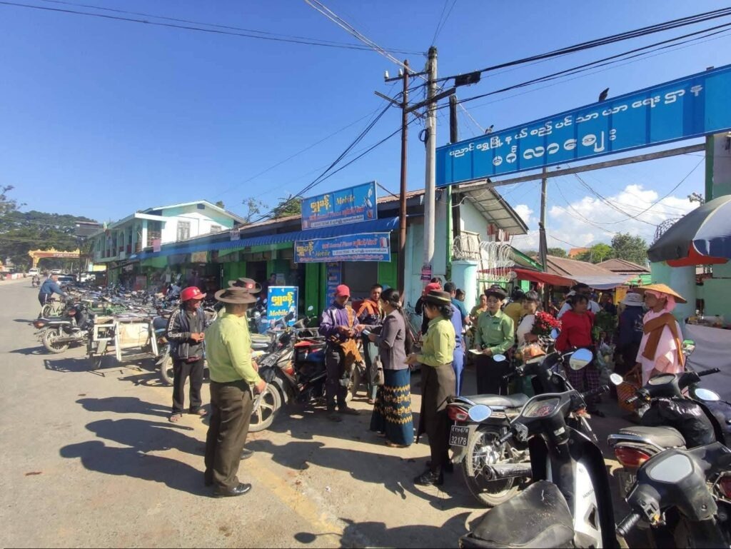 Junta planned election activity in Yawnghwe