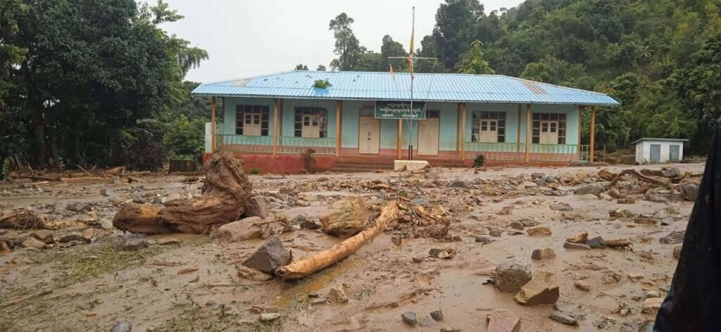 Primary school in Kone Sawng, Pangtara Township Primary school in Kone Sawng, Pangtara Township