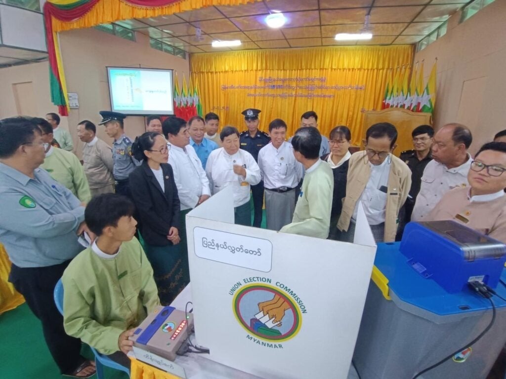 The junta appointed Union Election Commission