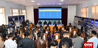 Myanmar Junta Highlights Drug Seizures in Northern Shan, Makes No Arrests Junta spokesperson Major General Zaw Min Tun speaks to the press