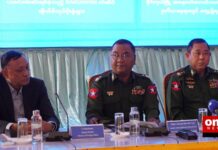 DISCREDITING ADVERSARIES: The Junta’s Strategy Against EAOs in Northern Shan State’s Drug Trade Maj Gen Zaw Min Tun (center)