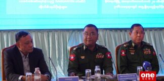 DISCREDITING ADVERSARIES: The Junta’s Strategy Against EAOs in Northern Shan State’s Drug Trade Maj Gen Zaw Min Tun (center)
