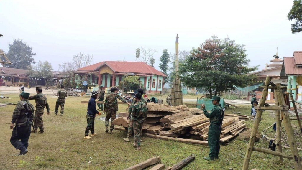 UWSA and allied militia groups in Mong Ket UWSA and allied militia groups in Mong Ket