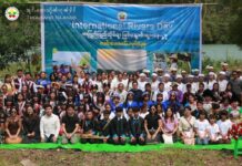 The Salween in Crisis: A Lifeline Poisoned by Mining, Conflict, and Greed People gather for a group photo in observance of International River Day