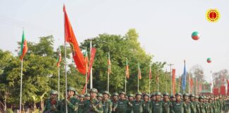 Junta Holds Two Villagers After Clash With SSPP/SSA in Kyaukme SSPP SSA troops