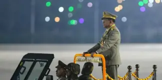 THE IRAN AND U.S.-ISRAEL CONFLICT: Unpacking the Myanmar Junta’s Quiet Response Senior Gen Min Aung Hlaing Photo AFP