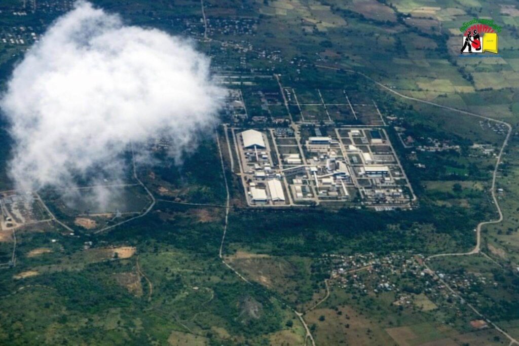 The Pangpet (Pinpet) steel mill in Taunggyi, southern Shan State