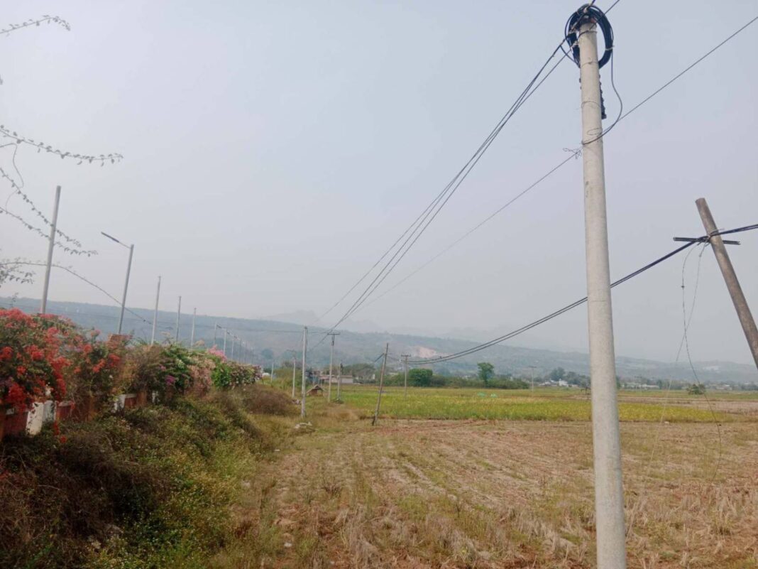 Paddy fields in Hsenwi