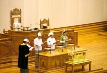 MYANMAR’S POLITICAL LANDSCAPE: No Short Path to a Durable Peace Senior General Min Aung Hlaing is sworn in as the President of Myanmar