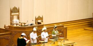 MYANMAR’S POLITICAL LANDSCAPE: No Short Path to a Durable Peace Senior General Min Aung Hlaing is sworn in as the President of Myanmar