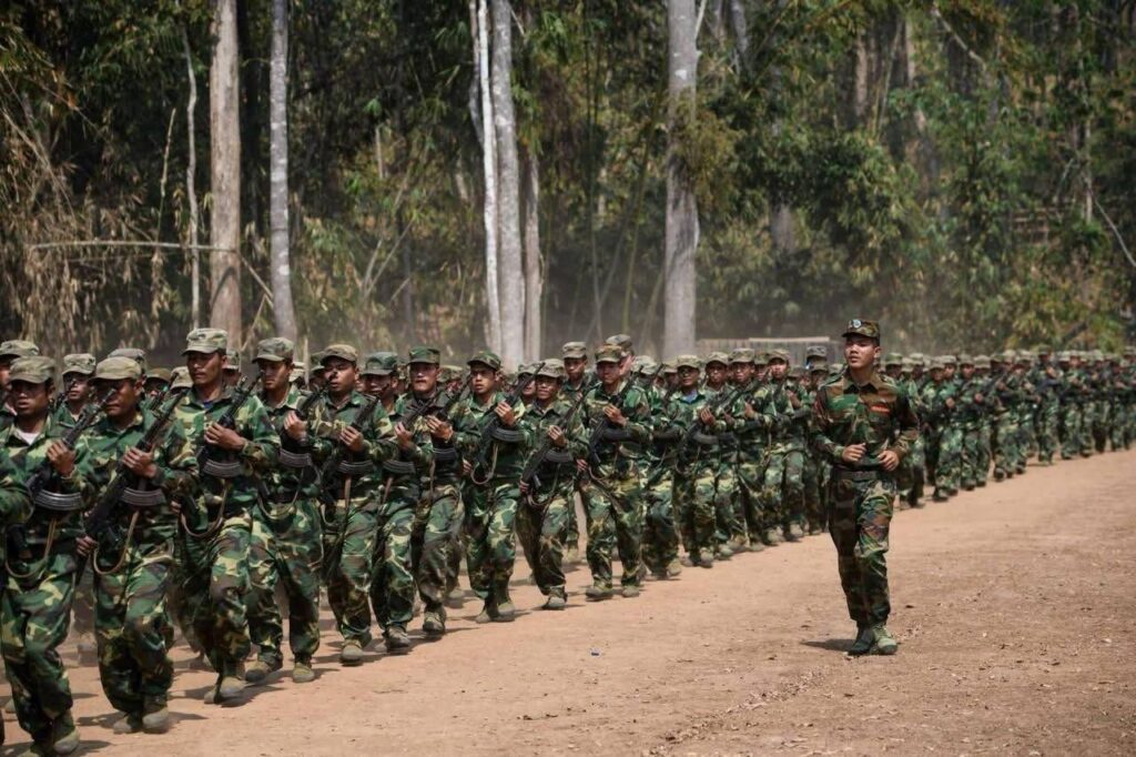 Ta'ang National Liberation Army troops
