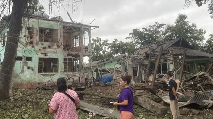 Home Destroyed Amid Operation 1027 Fighting