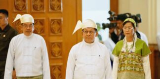 THE PRICE OF IMPUNITY: How Universal Jurisdiction is Breaking Myanmar’s Military Regime Min Aung Hlaing, Myanmar’s self proclaimed president, is pictured at center