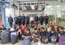 Thai Immigration Raid Leads to Arrest of 36 Myanmar Migrants Myanmar migrants arrested by Thai immigration authorities during a raid in Chiang Rai Province on May 11, 2026