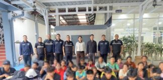 Thai Immigration Raid Leads to Arrest of 36 Myanmar Migrants Myanmar migrants arrested by Thai immigration authorities during a raid in Chiang Rai Province on May 11, 2026
