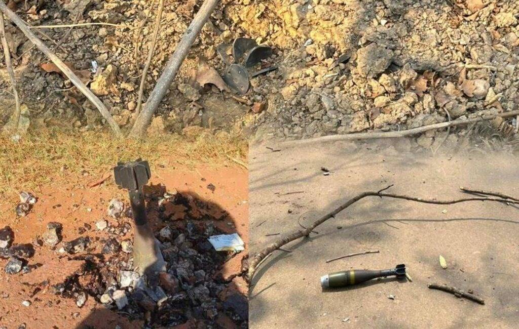 Unexploded ordnance (UXO) and explosive remnants of war found in Hsihseng Township, southern Shan State