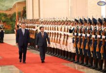 Junta Chief’s Beijing Visit Highlights Gap Between Diplomacy and Border Realities Min Aung Hlaing during an official visit to China