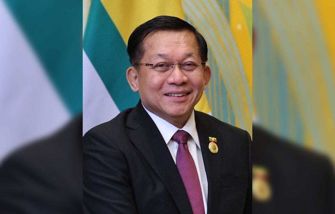 Myanmar military junta chief Senior Gen Min Aung Hlaing