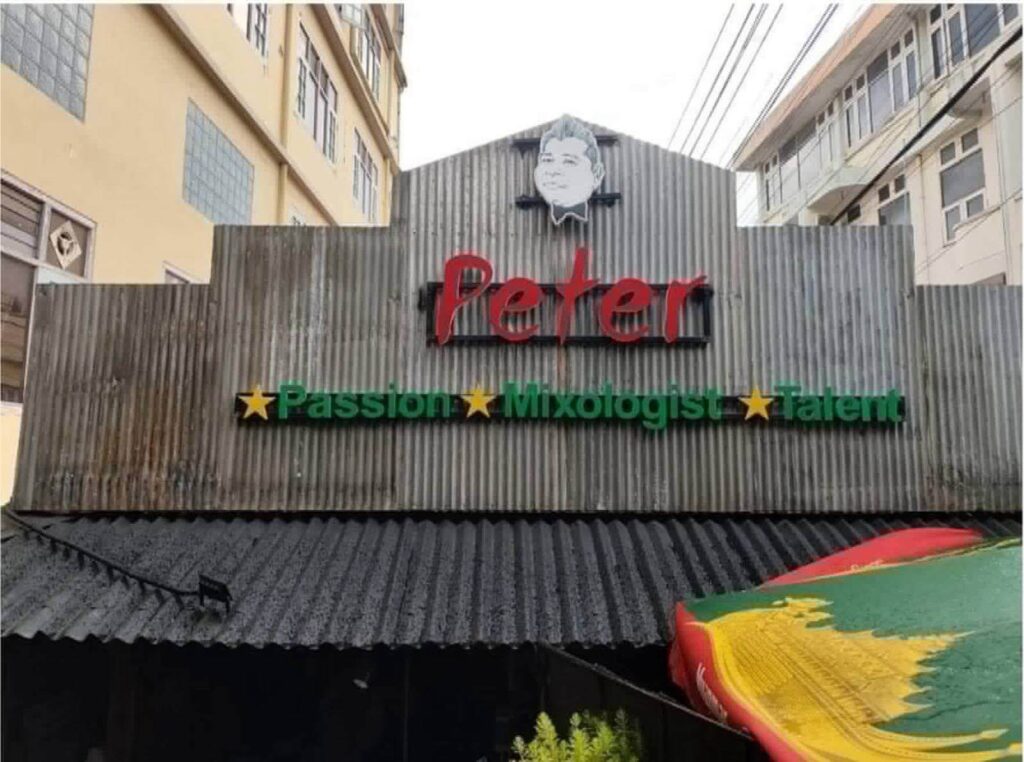Peter Bar in Taunggyi, southern Shan State, where the incident leading to the death of 16 year old