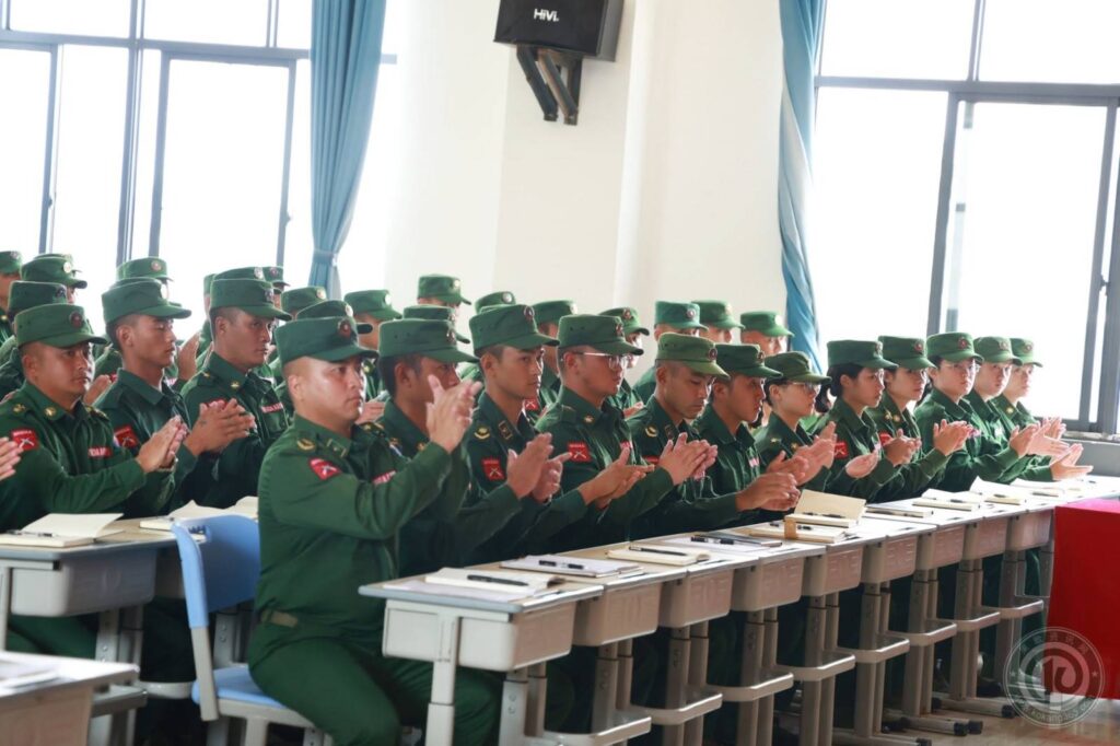 Soldiers of the MNDAA in northern Shan State