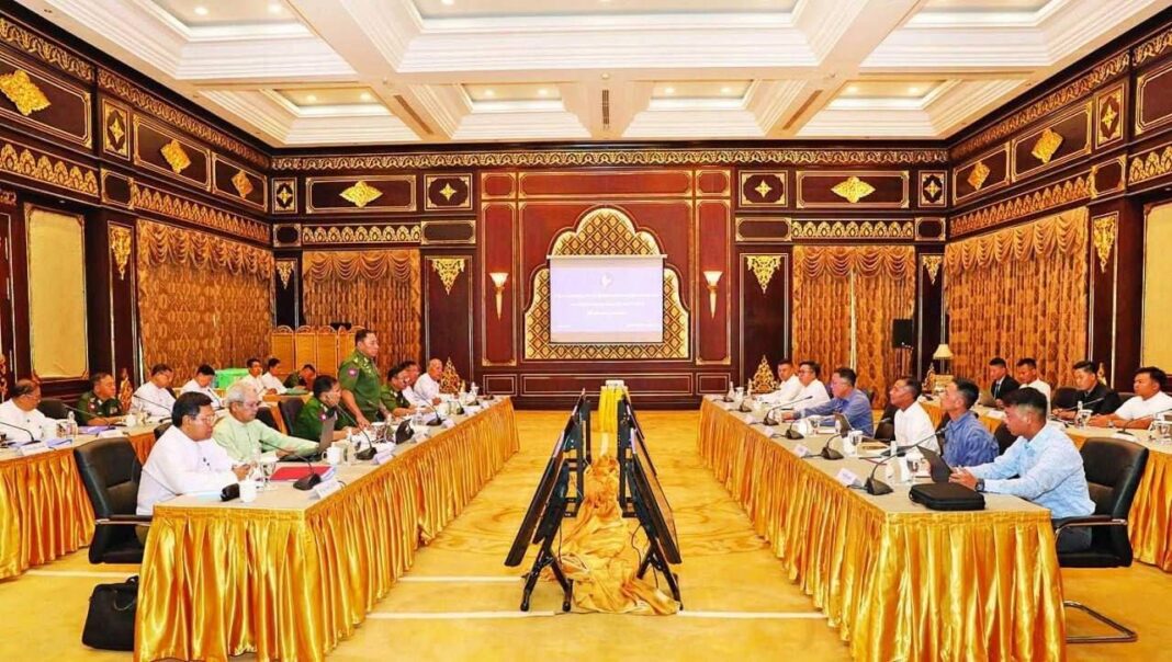 The NSPNC and TNLA hold talks in Naypyidaw Photo Supplied The NSPNC and TNLA hold talks in Naypyidaw Photo Supplied