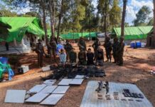 Cyber Scam Hubs Expand Across Shan State Despite Crackdown A scam compound raided by authorities in Shan State