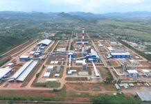 Junta Moves to Revive Russian-Backed Steel Mill in Shan State Amid Environmental Concerns An aerial view of the Pang Pet (Pinpet) steel mill in southern Shan State