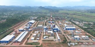 Junta Moves to Revive Russian-Backed Steel Mill in Shan State Amid Environmental Concerns An aerial view of the Pang Pet (Pinpet) steel mill in southern Shan State